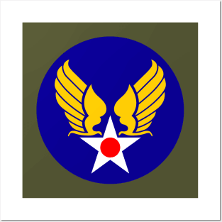 USAAF Patch Posters and Art